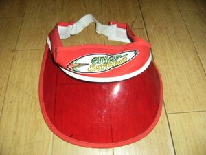  unused * Showa Retro *80 period * that time thing SURFING surfing sun visor hat * Hawaii body board long board marine sport SUP sea 