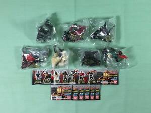 ★未組立★ ７種セット HG 仮面ライダー23 ～仮面ライダーファイズ登場編～ 内袋未開封品 ミニブック付き 2003年製 ガシャポン バンダイ