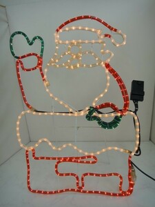 3077 # садовый светильник Santa Claus Рождество #