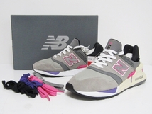 18年製 2018 KITH × UNITED ARROWS & SONS × NEW BALANCE MS997KI GREY US9.5 キス ユナイテッド アローズ ニューバランス コラボ 新品_画像1