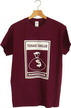 【新品】Teenage Fanclub Tシャツ Sサイズ Band Maバンド ギターポップ オルタナ TFC Nirvana シルクスクリーンプリント_画像1