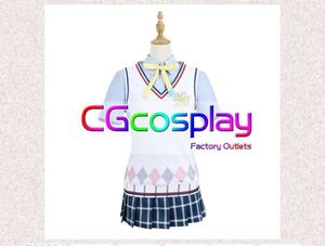 ラブライブ!虹ヶ咲学園スクールアイドル同好会 中須かすみ 夏制服 コスプレ