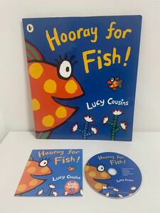 JY Books 英語絵本＆CD　Hooray for Fish! Lucy Cousins 　ルーシー　カズンズ