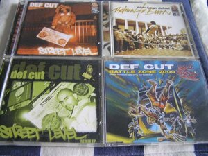 【HR04】 ブレイクダンス 《Def Cut / デフ・カット》 Street Level / Return To Born / Remix - 4CD