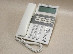 Ω XG2 2282 保証有 17年製 SAXA サクサ 18ボタン標準電話機 TD810(W) 動作OK ・祝10000！取引突破！
