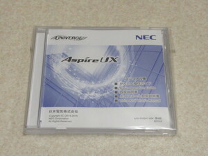 XA2 3834 未使用品 NEC Aspire UX マニュアル集 取扱説明書(CD-ROM) ・祝10000！取引突破！