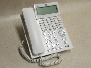 Ω XI1 3811 保証有 17年製 Saxa サクサ PLATIAⅡ 30ボタン標準電話機 TD820(W) ・祝10000！取引突破！