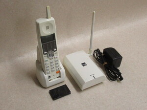 Ω XI1 3896 保証有 13年製 サクサ Saxa PLATIA PT1000用 コードレス電話機 WS700(W) 電池付 ・祝10000！取引突破！