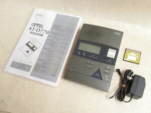 Ω XI1 4135 保証有 タカコム AT-D770 留守番電話装置 HFC-60M 取説付 ・祝10000！取引突破！