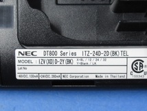 ＄ 同等品複数可 保証有 NEC Aspire UX ITZ-24D-2D(BK)TEL 24ボタンIP電話機 _画像7