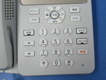 Ω ZC2 12746◆)保証有 きれい 19年製 NTT αB1 18ボタンスター電話機 A1-(18)STEL-(B1)(W) 動作OK・祝10000！取引突破！！_画像6