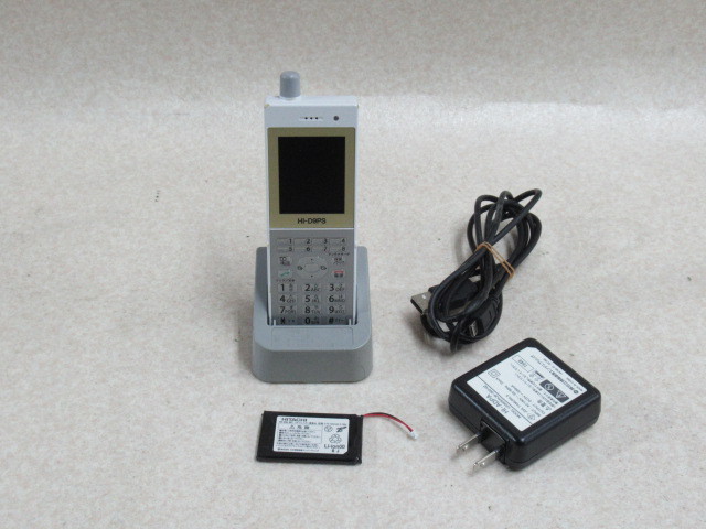 Ω ZS1 14994◆保証有 きれいめ 15年製 日立 HI-D9PS デジタルコードレス 電池付 祝10000!取引突破!!