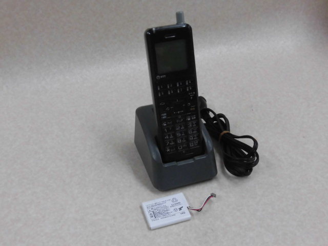 Ω ZZβ1 8491#保証有 A1-DCL-PS-(1)(K) NTT αA1 デジタルコードレス 東16年製 電池付 同梱/領収書可・祝10000!取引突破!