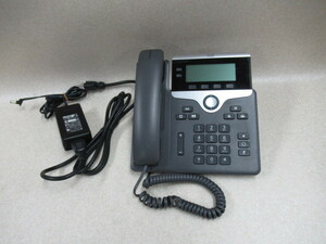 Ω ZM2 9279※保証有 シスコ CP-7821-K9 Cisco UC Phone CP-7821 IP電話機 アダプタ付・祝10000！取引突破！