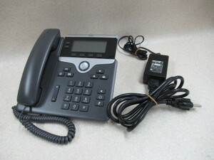 Ω ZM2 9281※保証有 シスコ CP-7821-K9 Cisco UC Phone CP-7821 IP電話機 アダプタ付・祝10000！取引突破！