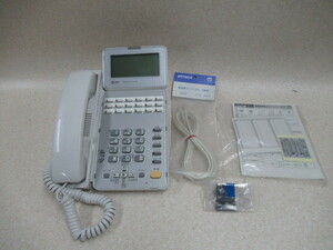Ω ZM2 7433※保証有 綺麗 NTT GX-(18)STEL-(2)(W) スター18ボタン標準電話機 付属品付 ・祝10000！取引突破！