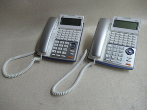 Ω PA 154s 保証有 沖 OKI CrosCore 30ボタン電話機　MKT/ARC-30DKHF-W 2台 ・祝10000！取引突破！