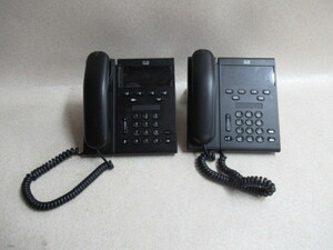 Ω保証有 ZK3 3883) CP-6911 2台 CP-6911-CL-K9V01 Cisco Unified IP Phone スタンダード ハンドセット モデル 領収書発行可能 同梱可