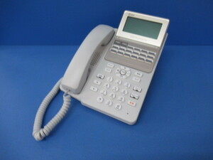 Ω保証有 ZK2 4343) A1-(18)STEL-(B1)(W) NTT αB1 18ボタンスター電話機 中古ビジネスホン 領収書発行可能 同梱可 キレイ 東20年製