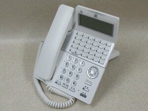 Ω YB 2935 ∞ 保証有 キレイ 19年製 サクサ Saxa PLATIAⅡ 30ボタン標準電話機 TD820(W) 動作OK・祝10000！取引突破！！
