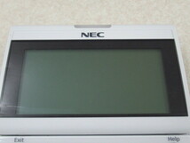 Ω XE1 2441 ∞ 保証有 キレイ NEC DTZ-24PD-2D(WH)TEL Aspire UX 24ボタンISDN停電電話機 動作OK・祝10000！取引突破！_画像4