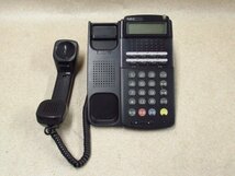 Ω ZJ1 15494◆保証有 NEC Dterm60 ETW-8C-1D(BK) 電話機 8ボタン電話機 動作OK・祝10000！取引突破！！_画像2
