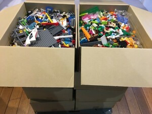 LEGO レゴ バラ パーツ 約50kg まとめて/ジャンク ※まとめて取引・同梱不可 [AX4795y] 4個口