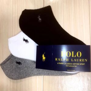 POLO ラルフローレン メンズ 靴下 3足