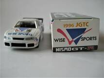 ★特注トミカ　WISE　SPORTS　1996　JGTC　NISMO　GT‐R／K.TOHIRA　M.KAWAI　アイ・アイ・アド・カンパニー/II ADO　COMPANY■日本製■　_画像3