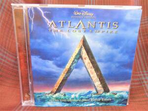 A#2230◆サントラ◆ アトランティス 失われた帝国 ジェームズ・ニュートン・ハワード Atlantis The Lost Empire Disney Records 60672-7
