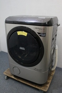 日立 ドラム式洗濯乾燥機 自動投入 ヒートリサイクル 洗12kg/乾6.0kg BD-NX120EL 2019年製 HITACHI 中古家電 店頭引取歓迎 R4801)
