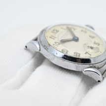 セイコー■戦後 1940年代■新10A型 1049 ジャンク クロノメーター 手巻き メンズ腕時計 全数字 スモセコ 精工舎 SEIKOSHA ツートン_画像3