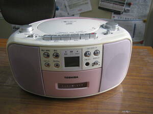 TOSHIBA/東芝 CDラジオカセットレコーダー TY-CDS3 2008年製 ジャンク品