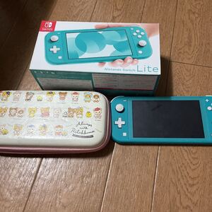 任天堂 switch lite ターコイズブルー