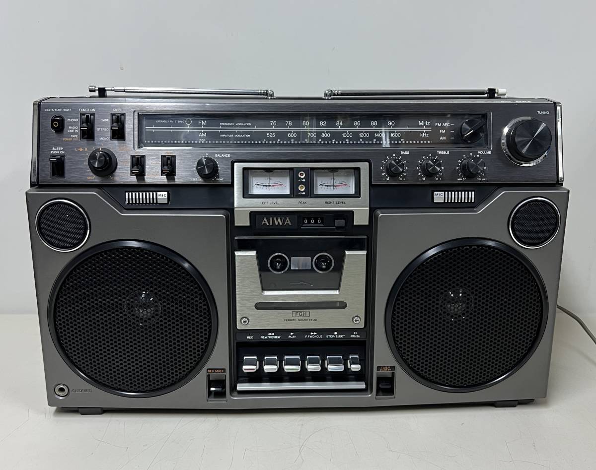 AIWA TPR-820 ラジオのみ 通電確認OK ビンテージ ステレオラジカセ