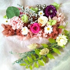 プリザーブドフラワー、ドライフラワー、花材 ハーバリウム、ボトルフラワー花材