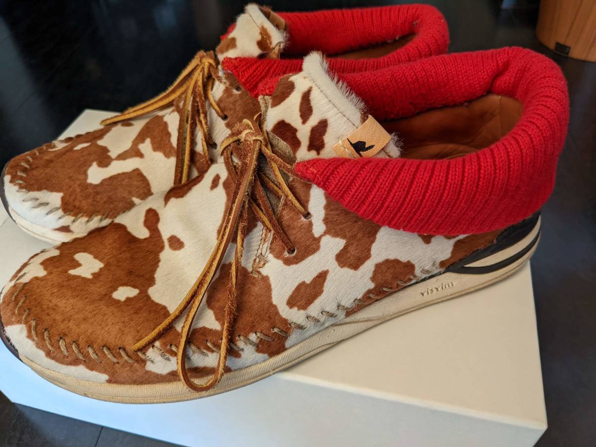 Visvim Maliseet-Folk スエード レザー フリンジ シューズ ブーツ
