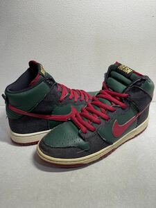 NIKE SB DUNK HIGH PRO RESN ダンク sb GUCCIカラー US10 USED 313171-362