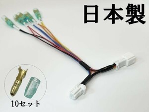 YO-714 【① ノート E13 オプションカプラー B 分岐】 送料無料 e-Power 電源 取り出し ハーネス 検索用) カスタム フットランプ