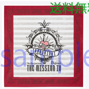 新品/送料無料【東方神起】バンダナ★Bigeast ファンクラブイベント2018 THE MISSION IV/正規/ユノ/チャンミン★ビギスト限定★ファンミ