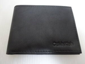 未使用 Calvin Klein カルバンクライン 折財布 札入れ KAWA