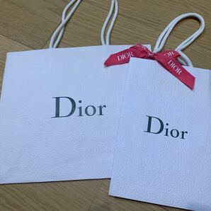 Dior ディオール クリスチャンディオール 紙袋 ショッパー ショップ袋 Christian Dior リボン付き