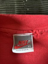 90s ナイキ XL ビンテージ Tシャツ USA製 アメリカ製 ピンク vintage nike run with the clydesdales マラソン 陸上_画像8