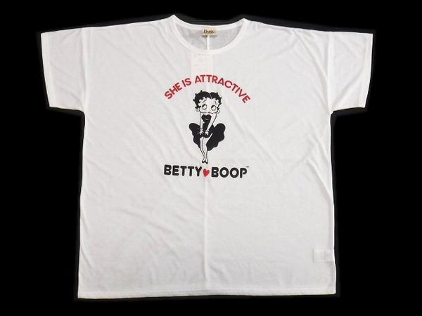 即決■★BETTY BOOP★■ベティーブープ・ゆるTシャツ(L)