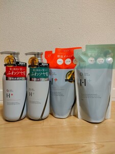 【新品・未使用】DRH+ ディープリペア エイジング スカルプケア シャンプー&トリートメント 本体・詰め替えセット