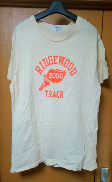 UNITED ARROWS L Tシャツ RIDGEWOOD 2006 TRCK ユナイテッドアローズ BLUE LABEL（現BEAUTY & YOUTH）