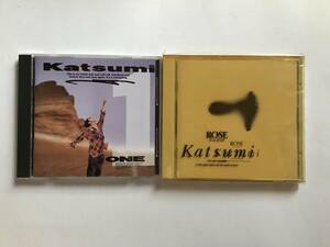 * Katsumi * 「ROSE IS A ROSE」 & 「ONE」 アルバム2枚セット CD