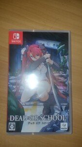 デッドオアスクール 新品未開封 Nintendo Switch