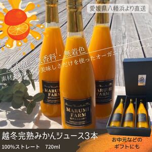 Marumi farm越冬完熟みかんジュース