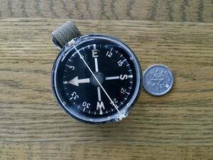 アンティーク　第二次世界大戦時代のリキットコンパス　Antique-Original WWII Era Type L-1 Military Liquid Filled Compass/コンパス